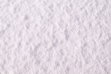 Fresh snow surface background.