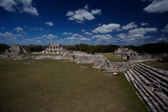Mayan ruins in the Yucatan Peninsula, Mexico