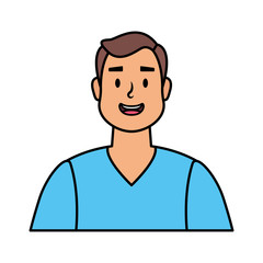 young man avatar character icon