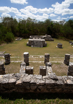 Mayan ruins in the Yucatan Peninsula, Mexico