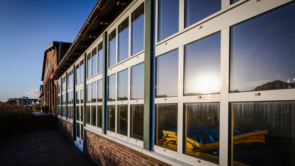 Obraz premium Am Hospizplatz am Dezembernachmittag