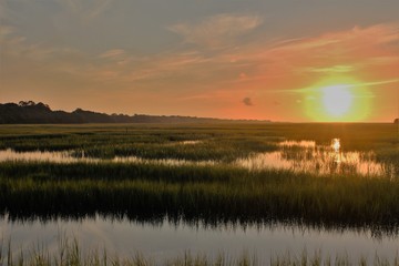 Sunrise on the Marsh