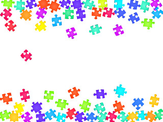 Game conundrum jigsaw puzzle rainbow colors 
