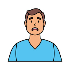 young man avatar character icon