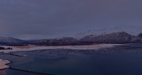 Winter time in Alaska 