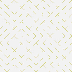 A seamless abstract geometric linear minimal vector pattern. Surface print design in light colors.