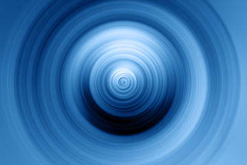 Abstract image. Concentric circles around central point. Flash Light. Designer background.