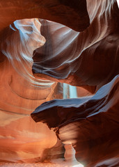 Abstract background slot Canyon Antelope 