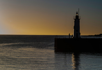 Fototapeta premium anstruther harbour, fife, scotland.