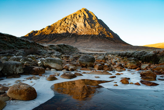 glencoe in winter.