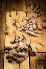 Tamarinde ganze Früchte