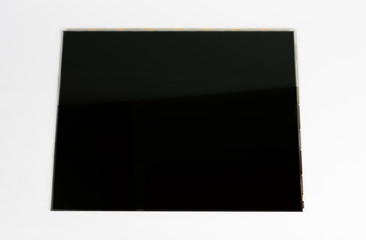 Part of LCD monitor, panel consists of polarizing filters, glass and   liquid-crystal display