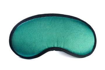 Sleep mask on white background