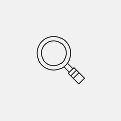 magnifier icon vector illustration symbol