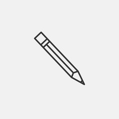 pencil icon vector illustration symbol