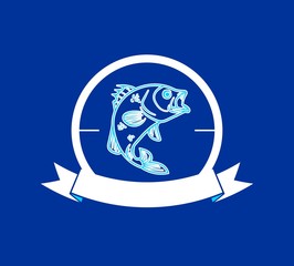Fish logo design