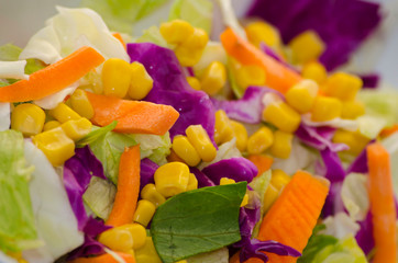 Indian Foods on the table. The typical food idea of India is curry with so much spices.