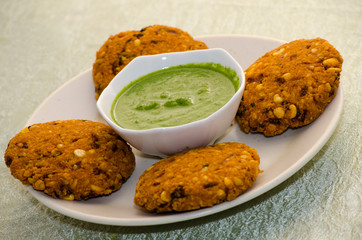 Indian Foods on the table. The typical food idea of India is curry with so much spices.