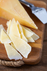 parmesan cheese slices