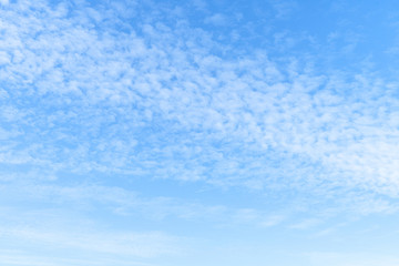 Clouds in the blue sky Background