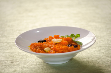 Indian Foods on the table. The typical food idea of India is curry with so much spices.