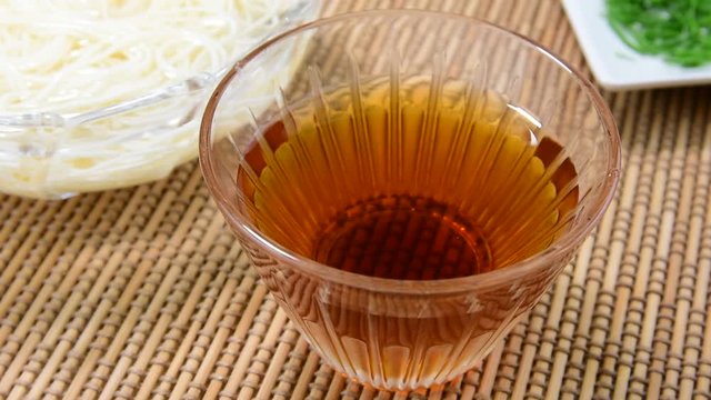 夏の味覚　素麺