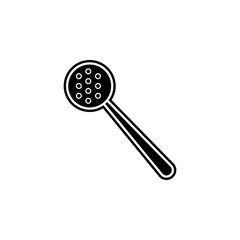 kitchen skimmer icon. Simple glyph, flat vector of kitchen icons for ui and ux, website or mobile application