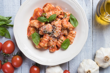 Gnocchi di patata in tomato sauce