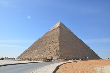 Fototapeta na wymiar Great Pyramids of Giza, UNESCO World Heritage site, Egypt