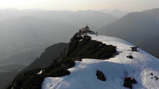 Aussicht auf das Eagles Nest, Kehlsteinhaus, Berchtesgaden Germany