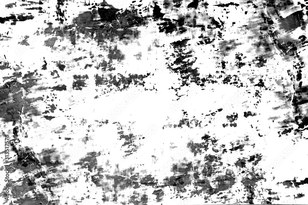 Wall mural abstract texture dust particle and dust grain on white background. dirt overlay or screen effect use