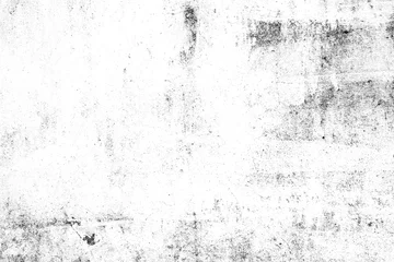Foto op Canvas Abstracte textuur stofdeeltje en stof graan op witte achtergrond. vuiloverlay of schermeffectgebruik voor grunge en vintage afbeeldingsstijl. © jakkapan