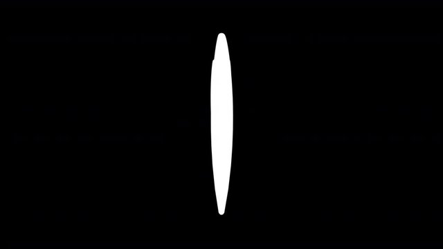 Golden Waypoint Icon Animation Seamless Loop, 4k 60fps with Alpha Channel (Transparent Background)