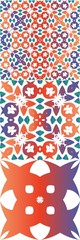 Decorative color ceramic talavera tiles.