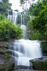 waterfall in forest