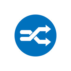 random icon, playlist icon