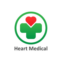 a hospital logo with a heart symbol on it indicates a heart hospital