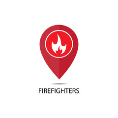 Location icon  map pin pointer. GPS navigation locate symbol