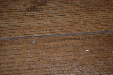 Fototapeta na wymiar The surface of the floor in the bathroom with water droplets