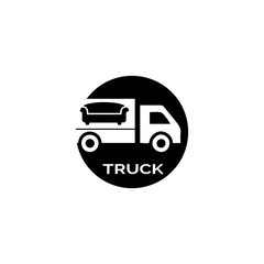 Truck icon ilustration vector template