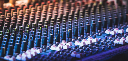 Fototapeta premium sound mixer