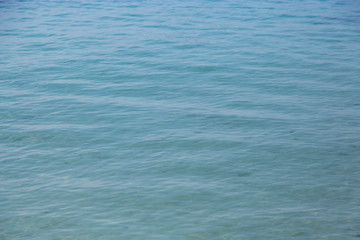 Water wave in tropical sea