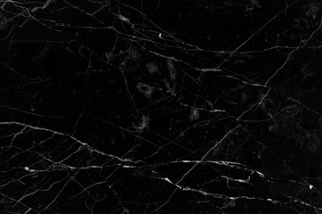 Black and white marble stone natural background 