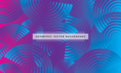 Abstract colorful gradient geometric shapes background. Modern vector design template.