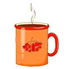 cup of coffee and tea autumn