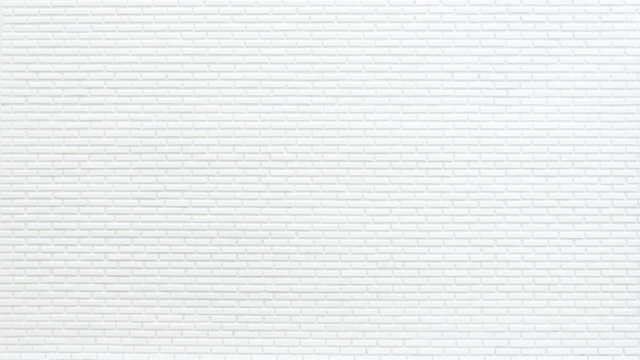 Fototapeta Pattern of white brick wall for background and textured, Seamless white brick wall background