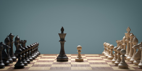 Fototapeta premium Chess Pieces