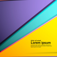 abstract vector background. overlapping shape. New texture for your design .