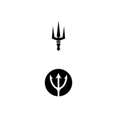 Tident icon Vector Illustration design Logo