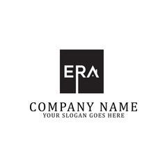 ERA company logo template, real estate agency logo